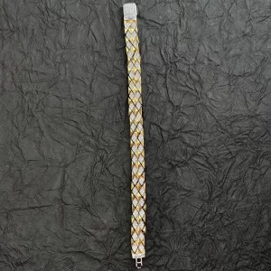Dual Tone Exclusive Katli Mens Bracelet