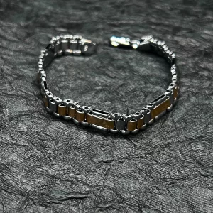 Dual Tone Cinematic Finish 92.5 Gents Bracelet